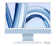 APPLE iMac M3 8-core CPU/8-core GPU/8GB/256GB SSD/24" 4,5K/Niebieski (MQRC3ZE/A) - 1192988 - zdjęcie 1